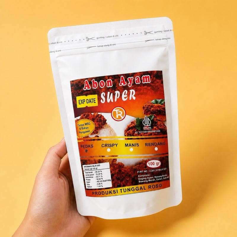 Abon Ayam Super Pouch 100g