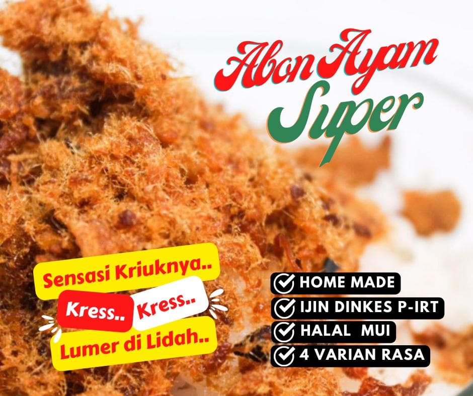 Abon Ayam Super Pouch 100g β foto 6