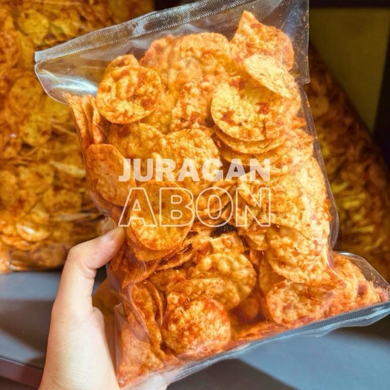 Keripik Opak Serundeng Balado