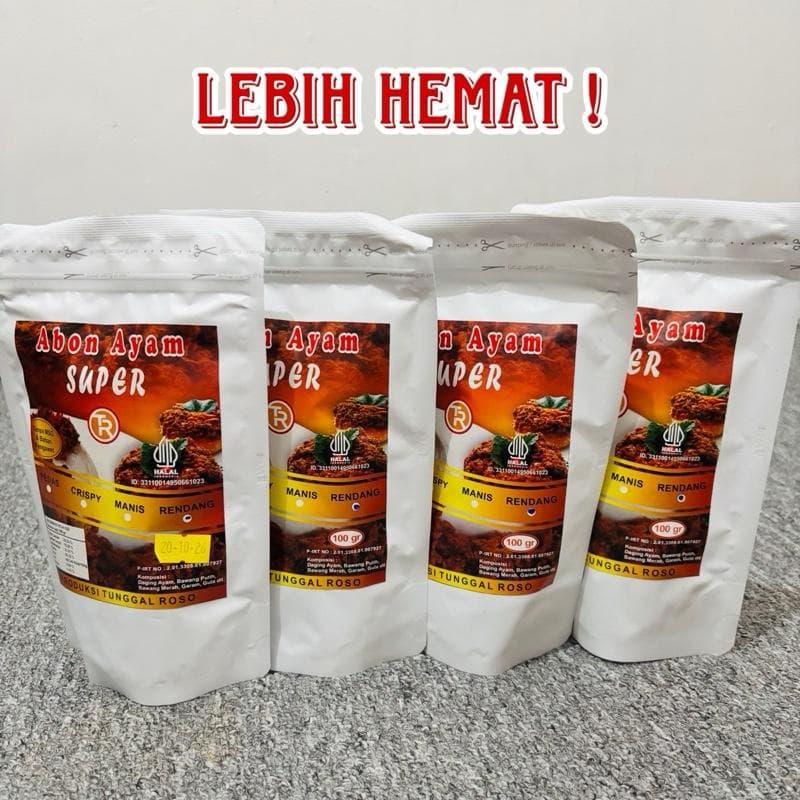 Paket Hemat 4 Abon Ayam Super β foto 3